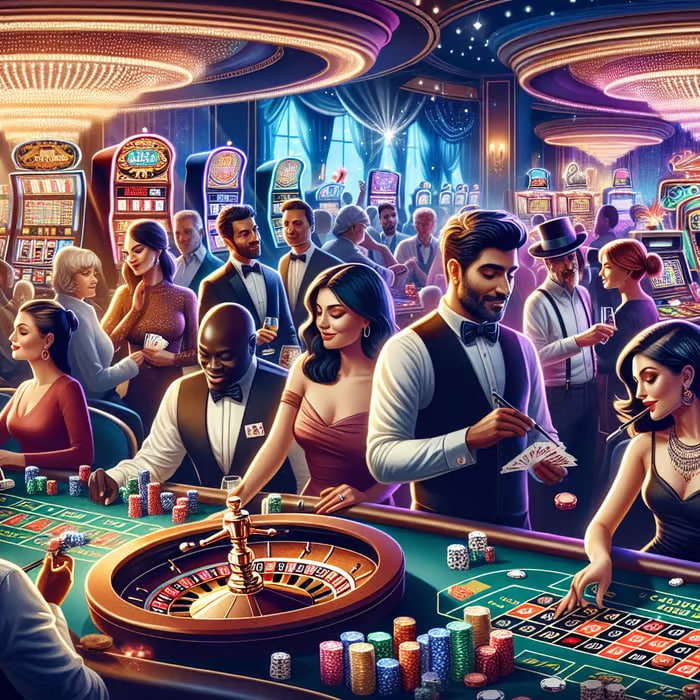 AAN77 live casino meja baccarat roulette blackjack dealer profesional real-time